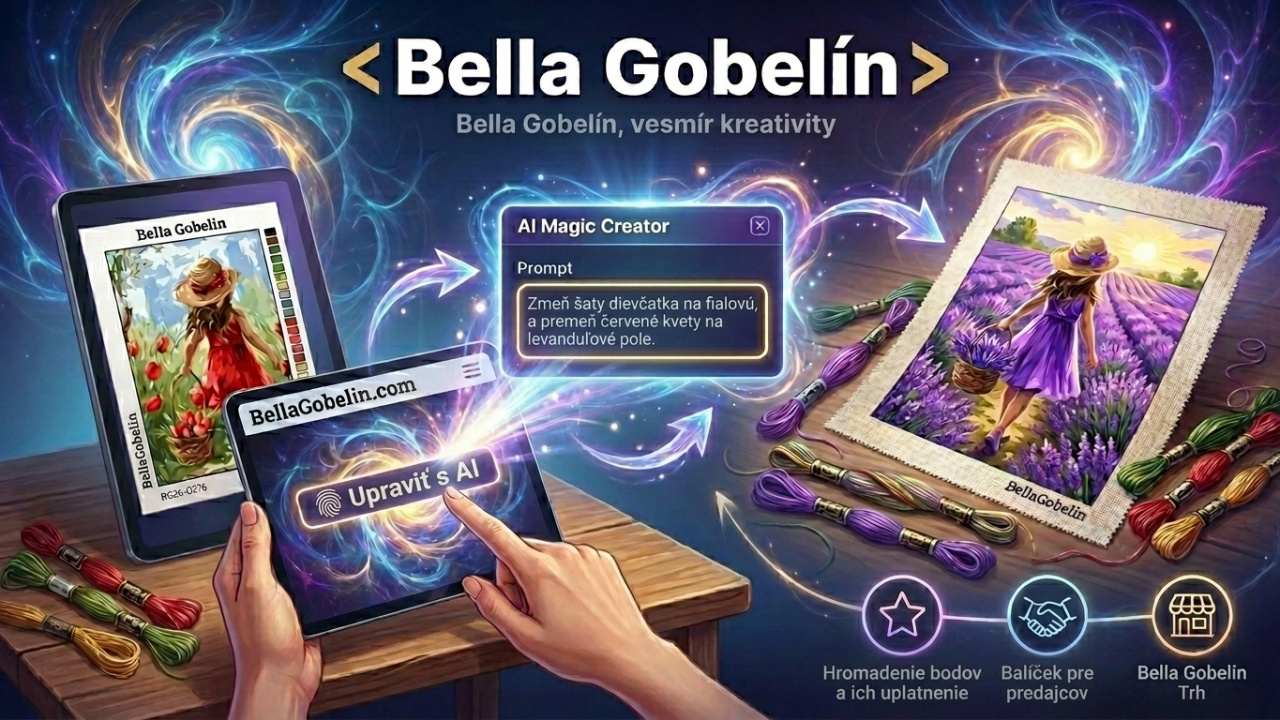 Tvorca katalógov AI Magic – Bella Gobelin