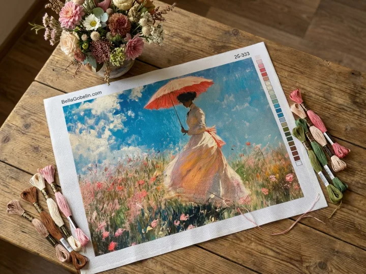 Monet, Variácie s dámou s dáždnikom – 25-333