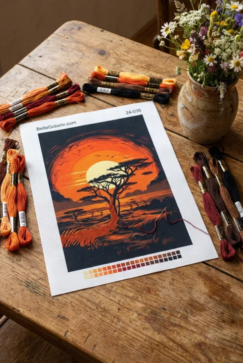 Noc na savane