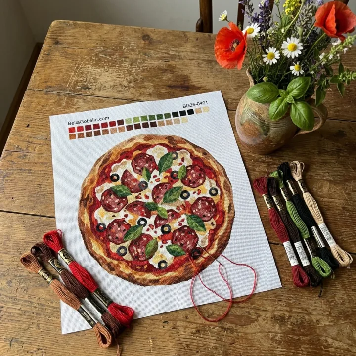 Salámová pizza