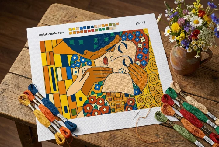 Klimt - Polibek 2025 replika