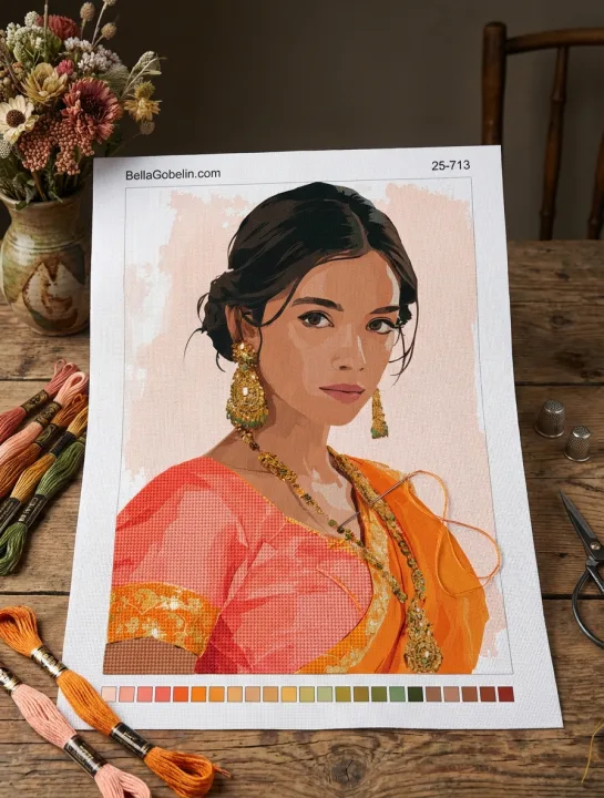 Indická dievča – 25-713