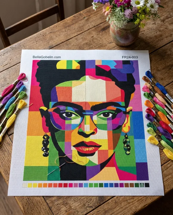 Frida Kahlo moderný portrét – FR24-003