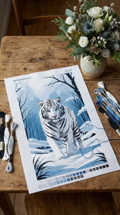 Biely tiger