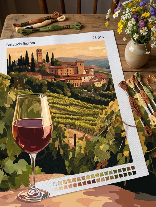 Krásna Toskánsko, Chianti, Víno