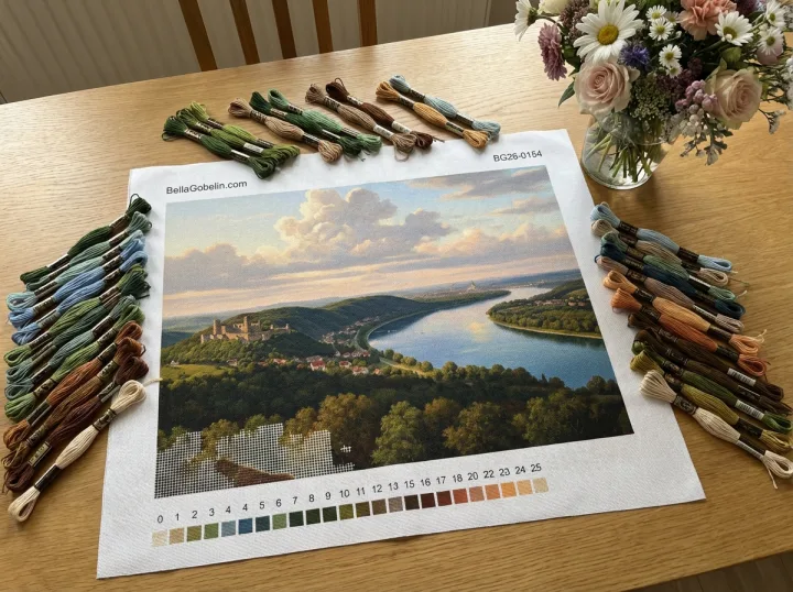 Dunajské ohnisko s hradom