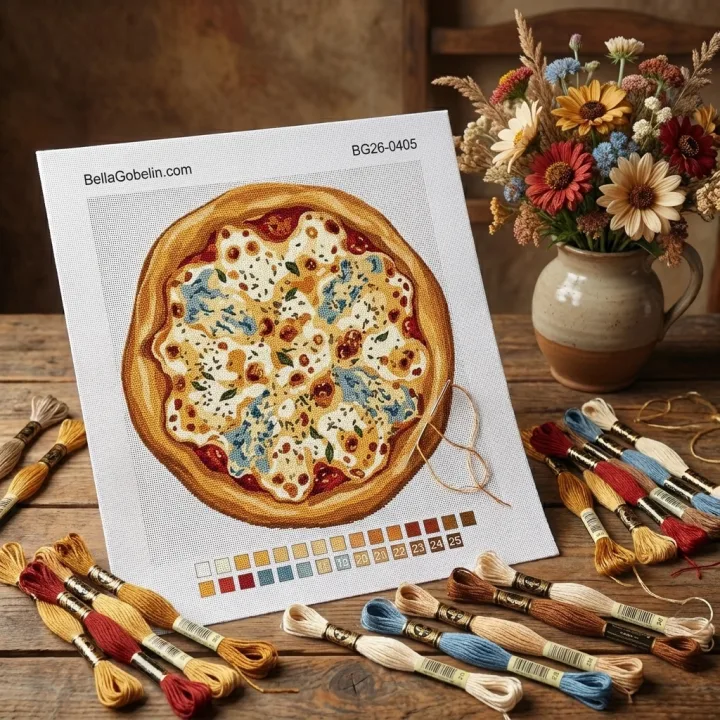 Pizza so štyrmi druhmi syra