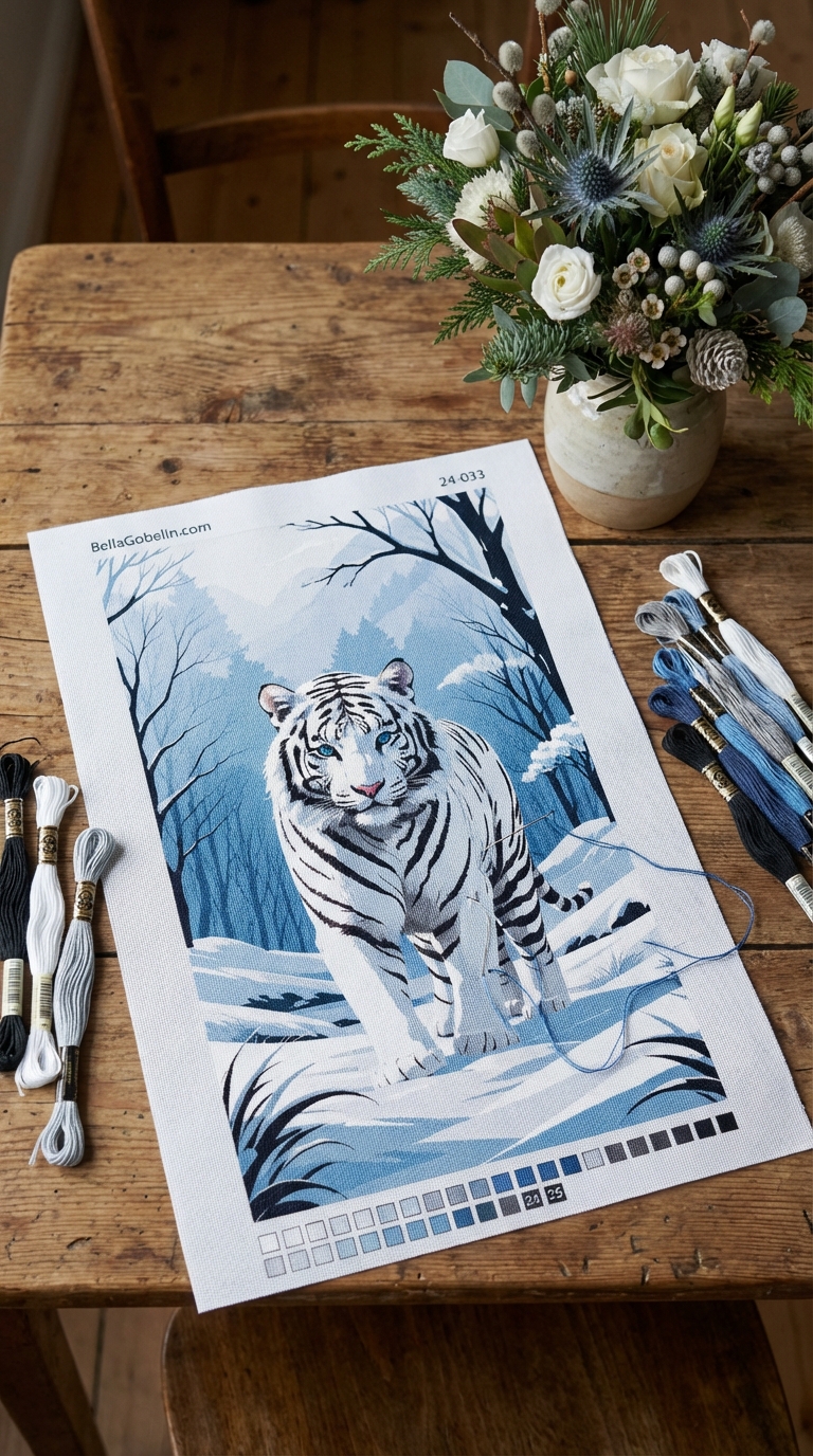 Biely tiger
