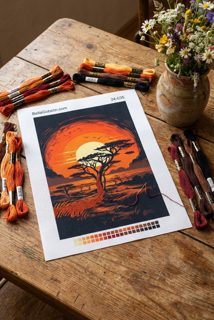 Noc na savane