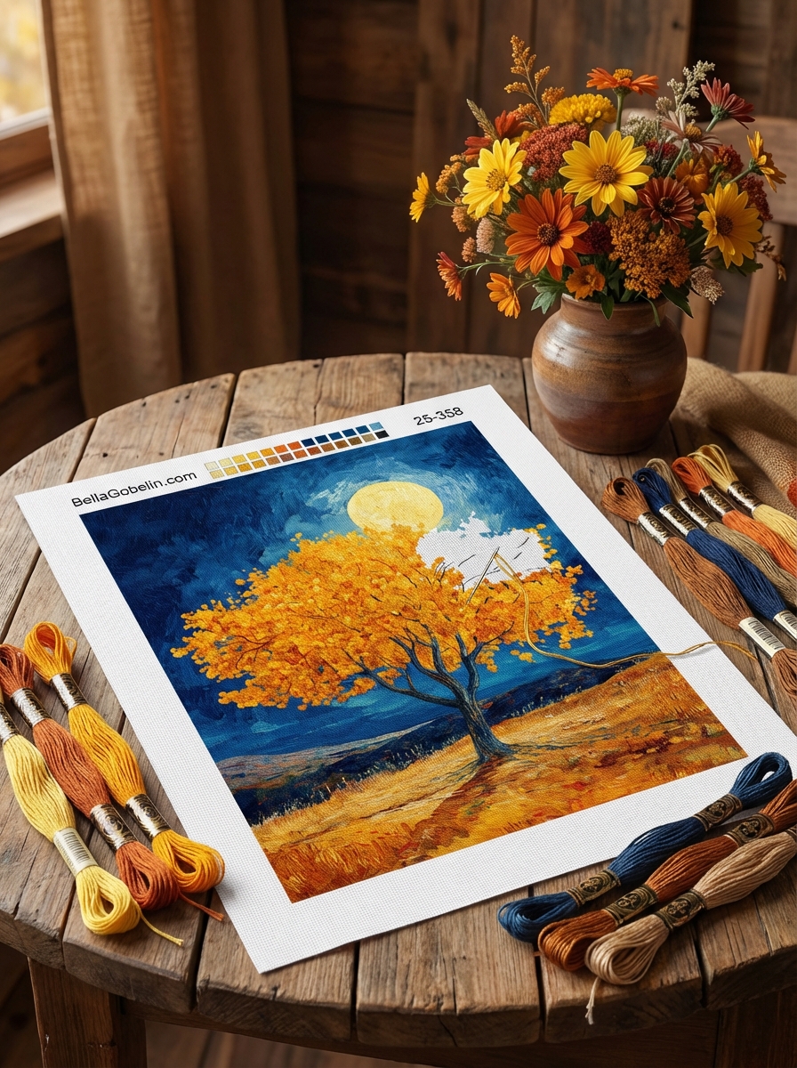 Obraz v štýle Van Gogha