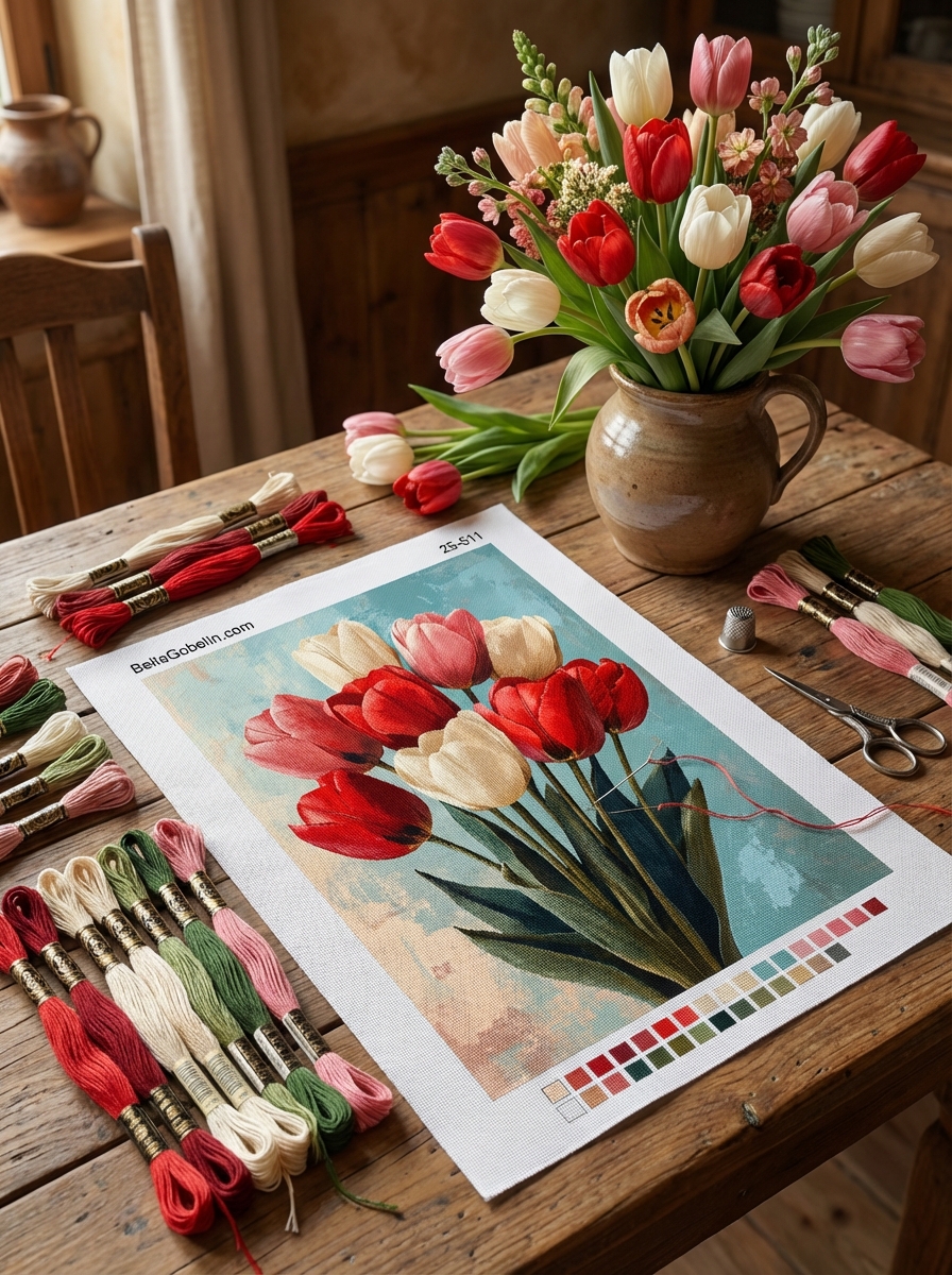 Tulipánová kytica – 25-511
