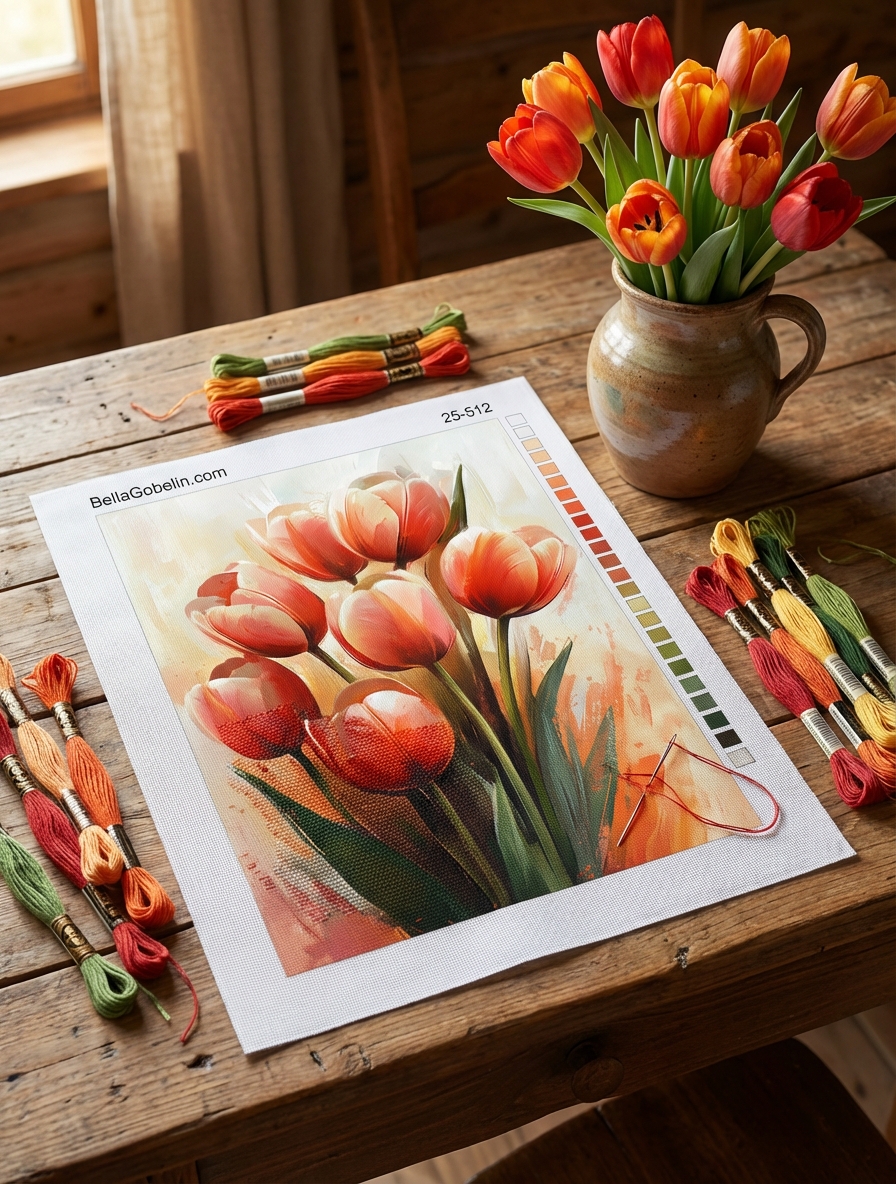 Tulipánová kytica – 25-512