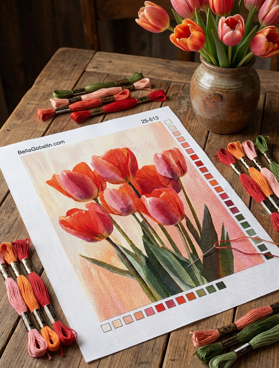 Tulipánová kytica – 25-513