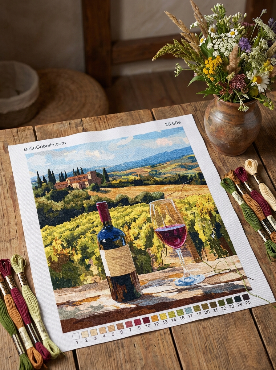 Toskánska atmosféra, Chianti, víno