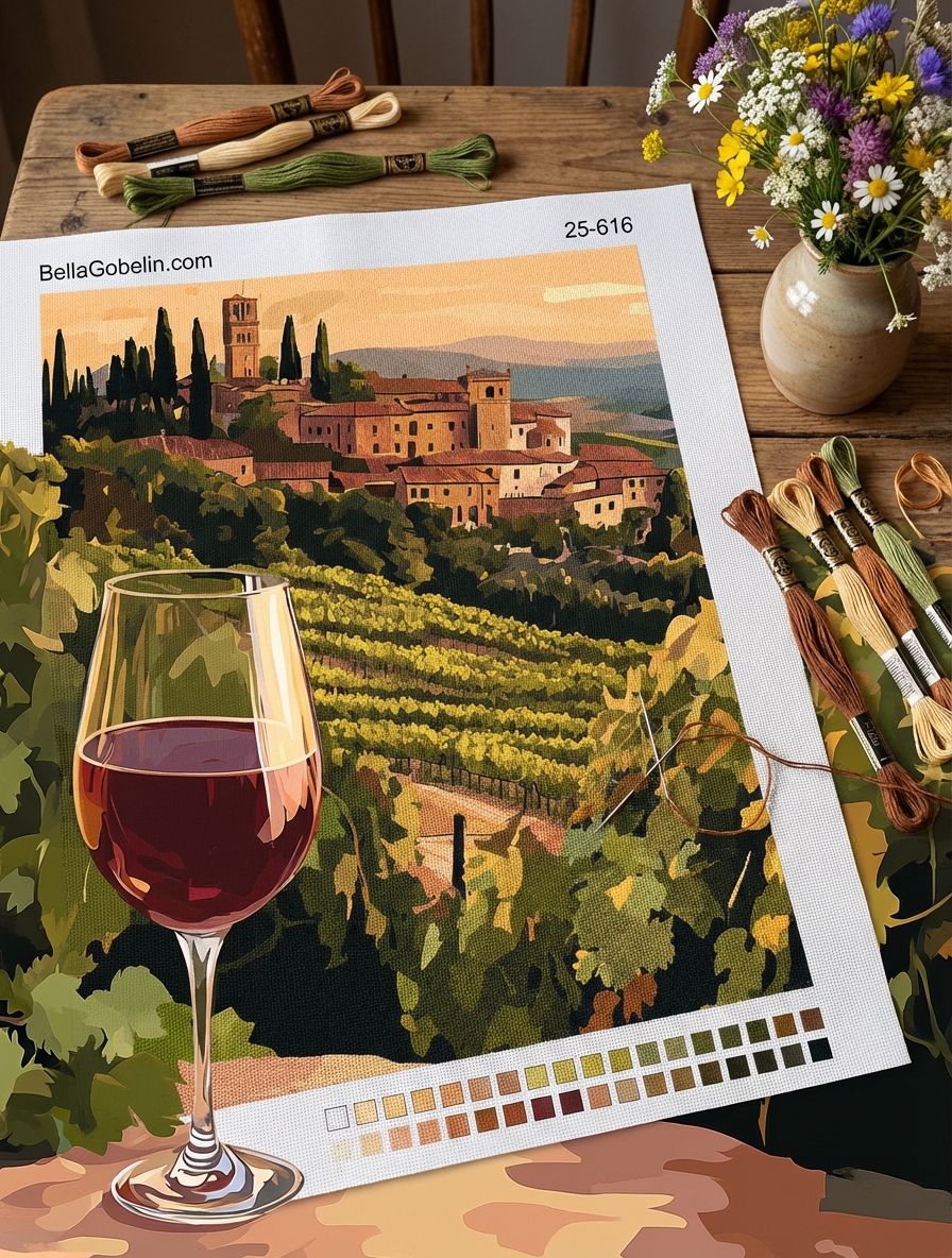 Krásna Toskánsko, Chianti, Víno