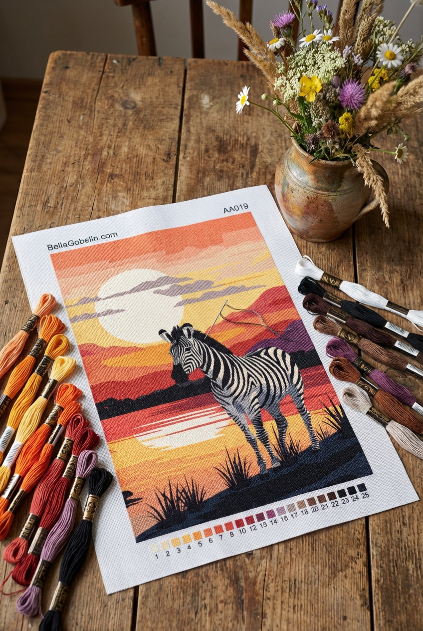 Portrét zebra