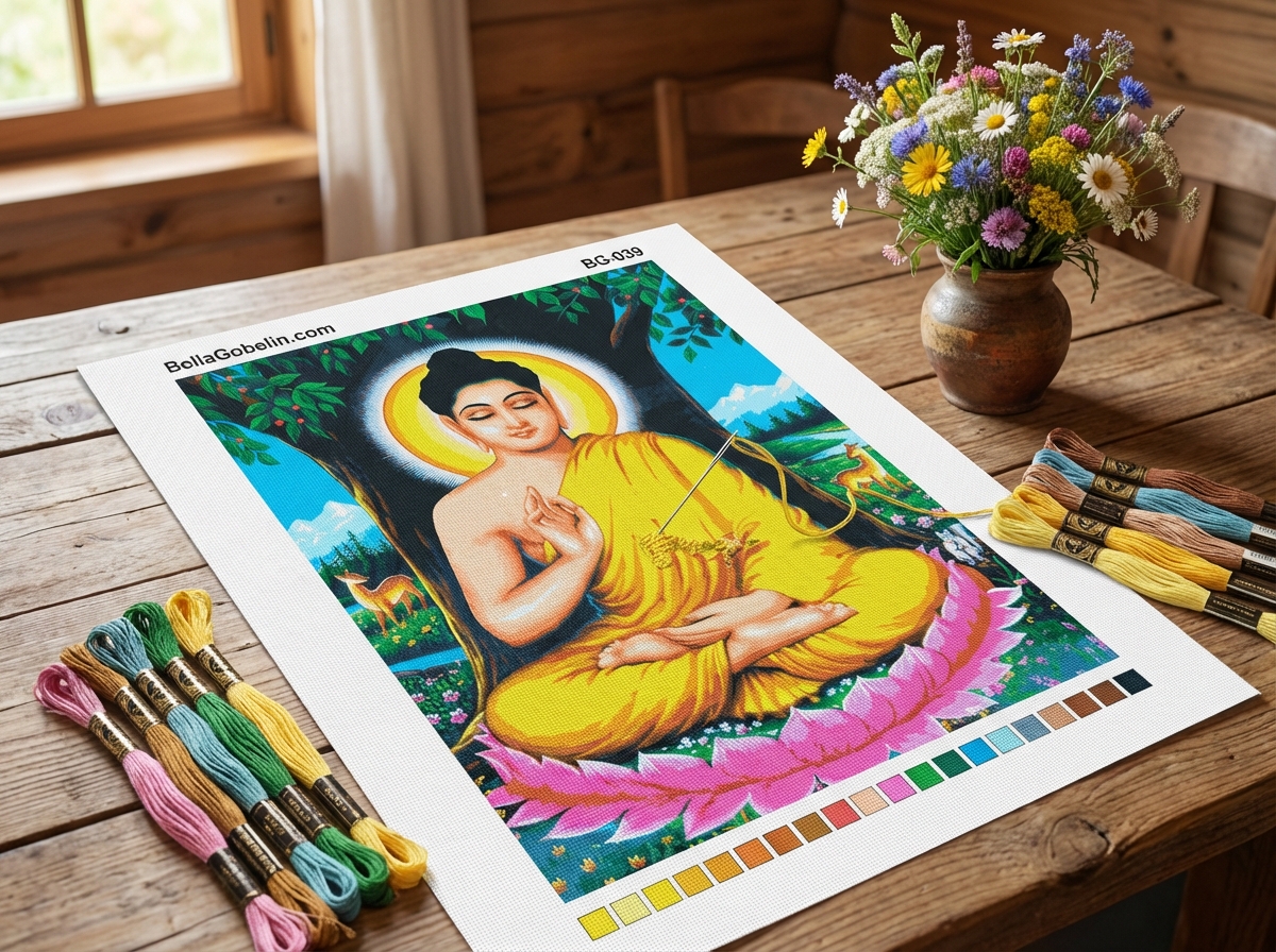 Budha gobelín – BG-039