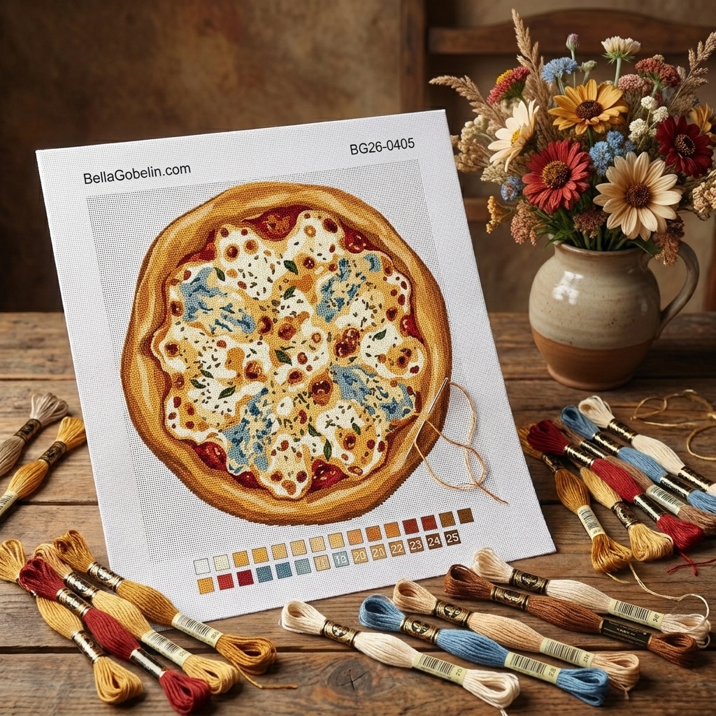 Pizza so štyrmi druhmi syra