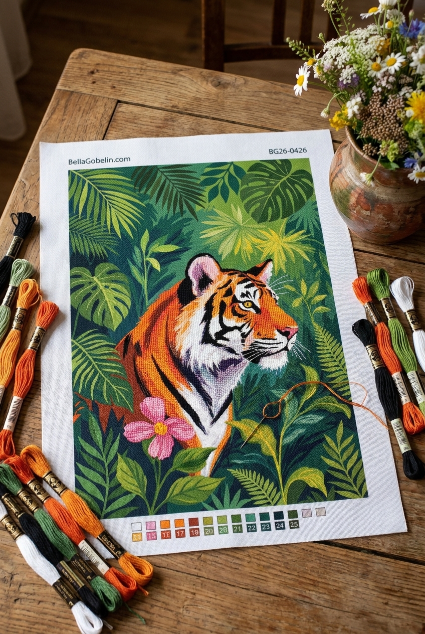 Tiger v džungli