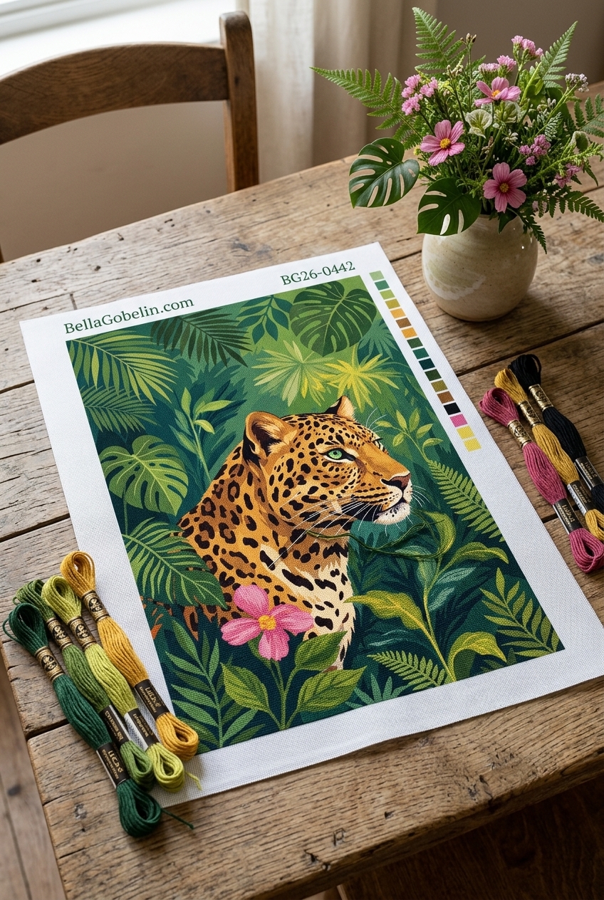 Leopard v džungli