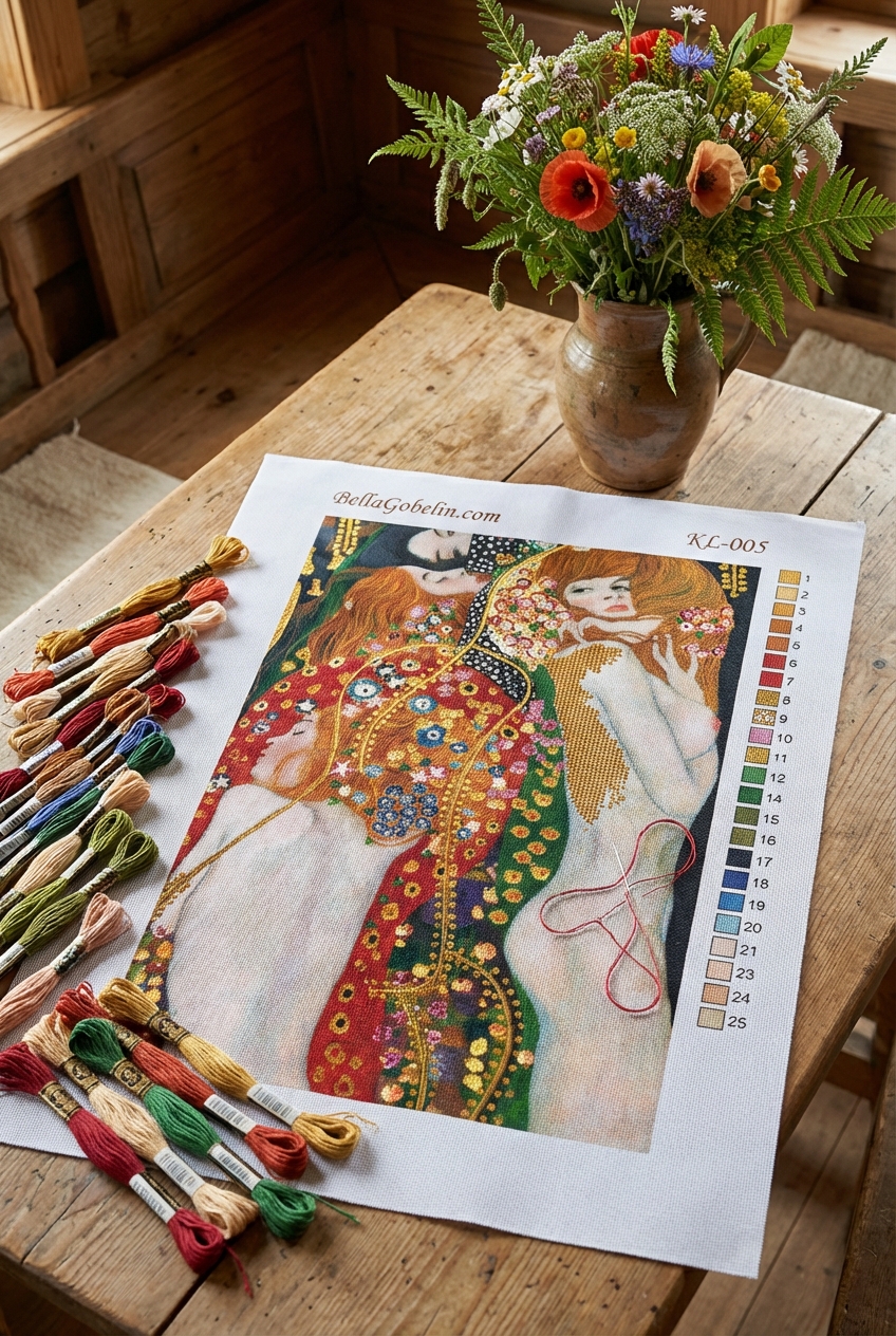 Replika gobelínu Klimt – KL-005
