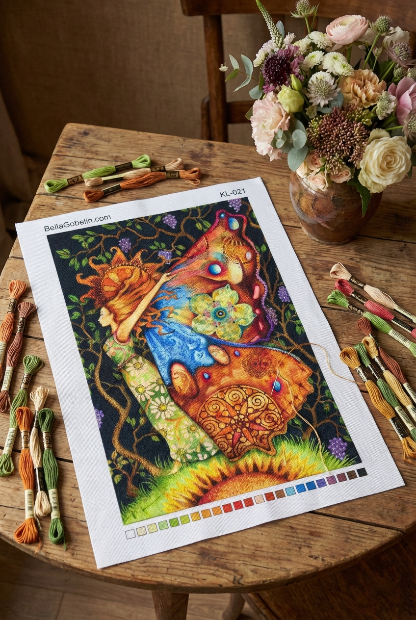 Replika gobelínu Klimt – KL-021