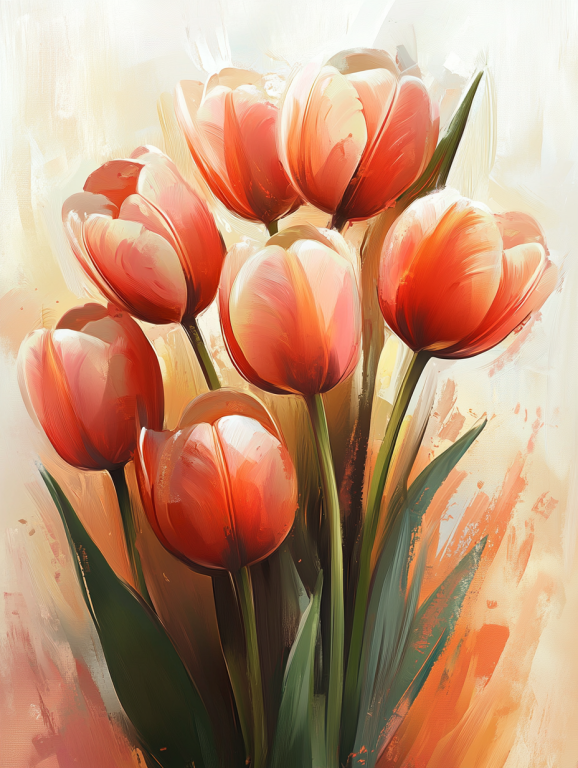Tulipáncsokor – 25-512