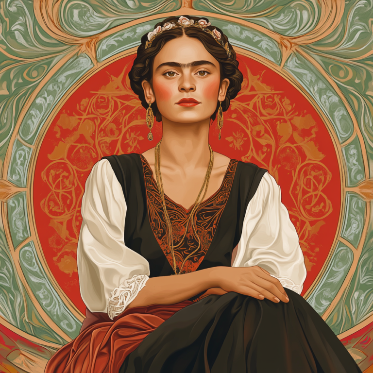 Frida Kahlo portré – FR24-007