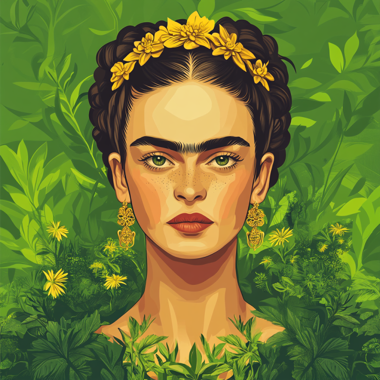 Frida Kahlo portré – FR24-012