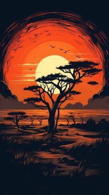Noc na savane