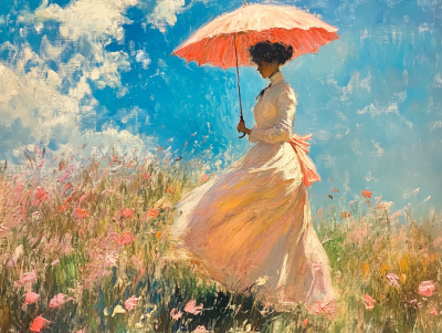 Monet, Variácie s dámou s dáždnikom – 25-333