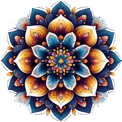 Gobelín mandala – 25-413