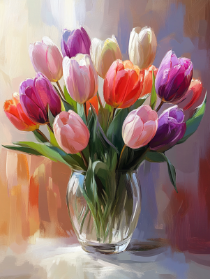 Tulipánová kytica – 25-494