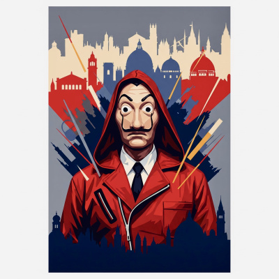Téma Money Heist. – 25-746