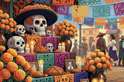 Halloween v Mexiku