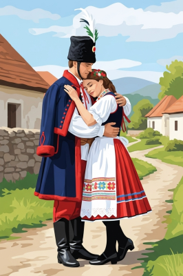 Romantika staroveku - Husár a jeho milenka