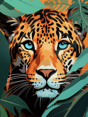 Špehujúca leoparda