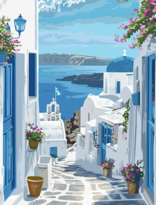 Grécko Santorini
