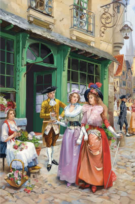Henry Victor Lesure - Verejný kvetinár - Replika