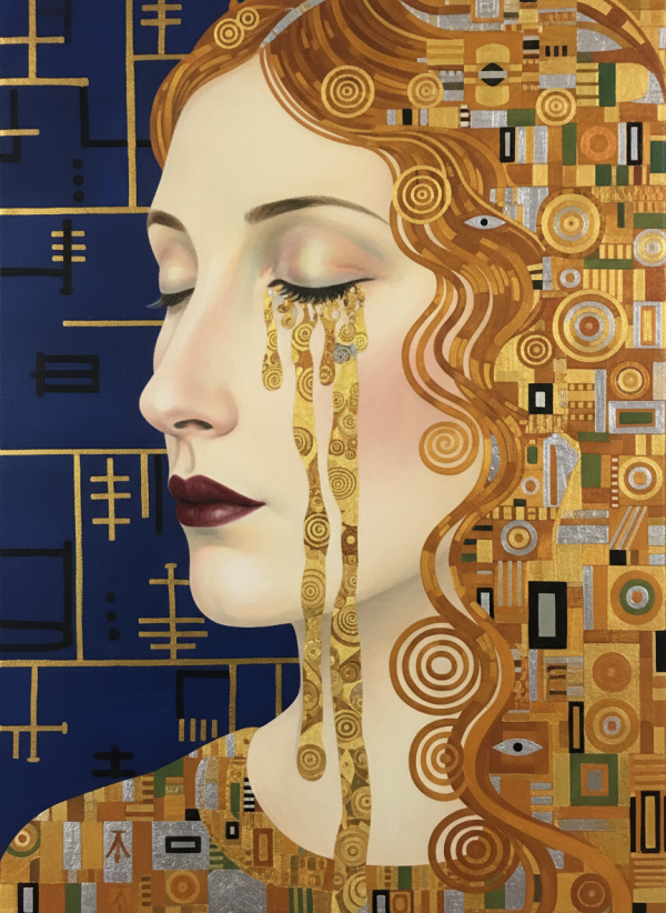 Klimt - Zlaté slzy - Variácia 1