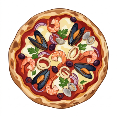 Morská pizza