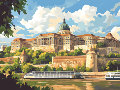 Budínsky hrad - Budapešť