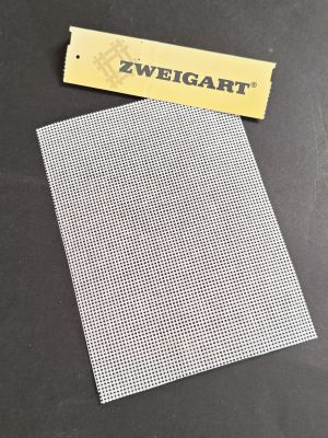 Biela Zweigart Stramin 44/100 (normál kanava) - 15x20 cm