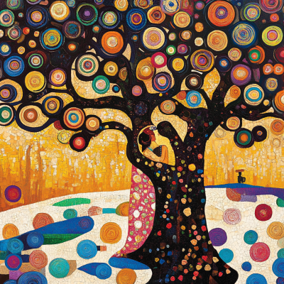 Klimtov štýl: Strom