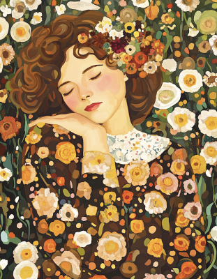 Klimtov štýl: Jar