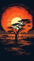 Noc na savane