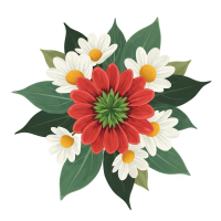 Kvetinová mandala