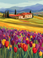 Tulipánové pole