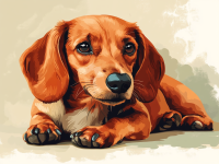 Dachshund Dama