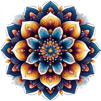 Gobelín mandala – 25-413